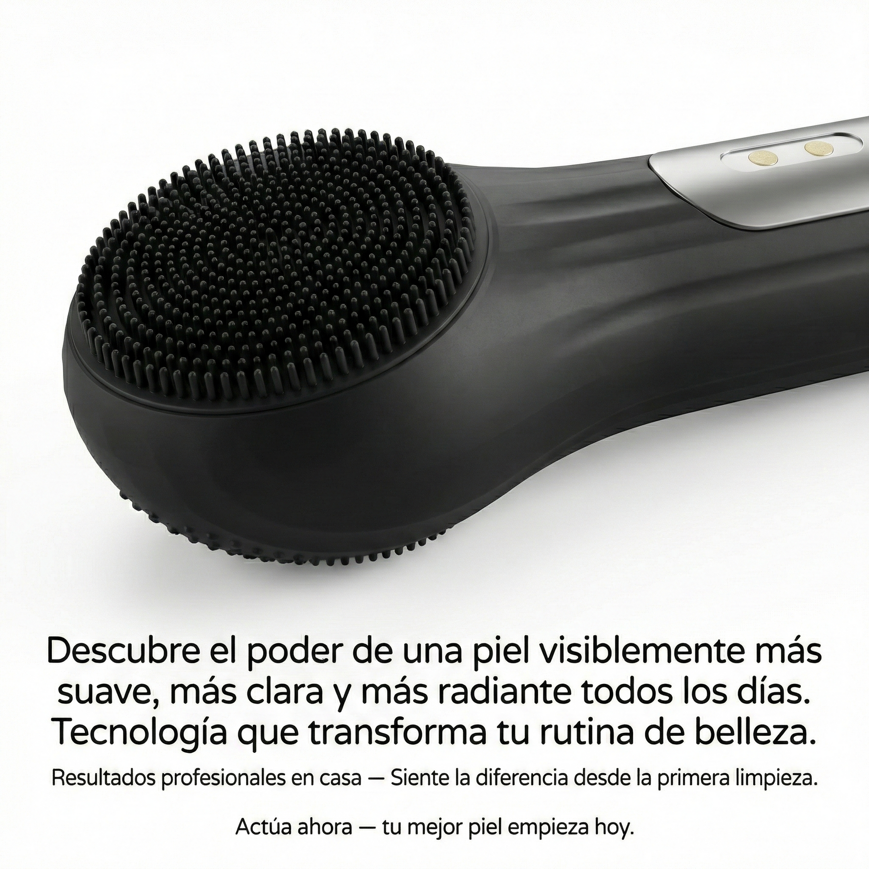 Cepillo Facial Sónico 4 en 1 – Limpieza Profunda, Exfoliación Suave y Cuidado Diario de la Piel