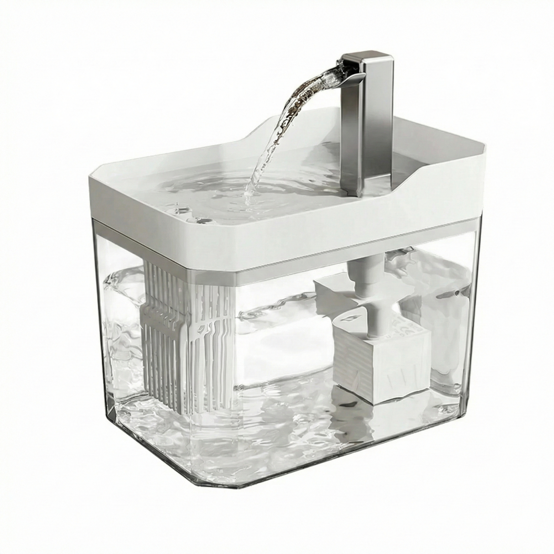 Fuente de Agua Automática Ultra-Silenciosa (1.5L)