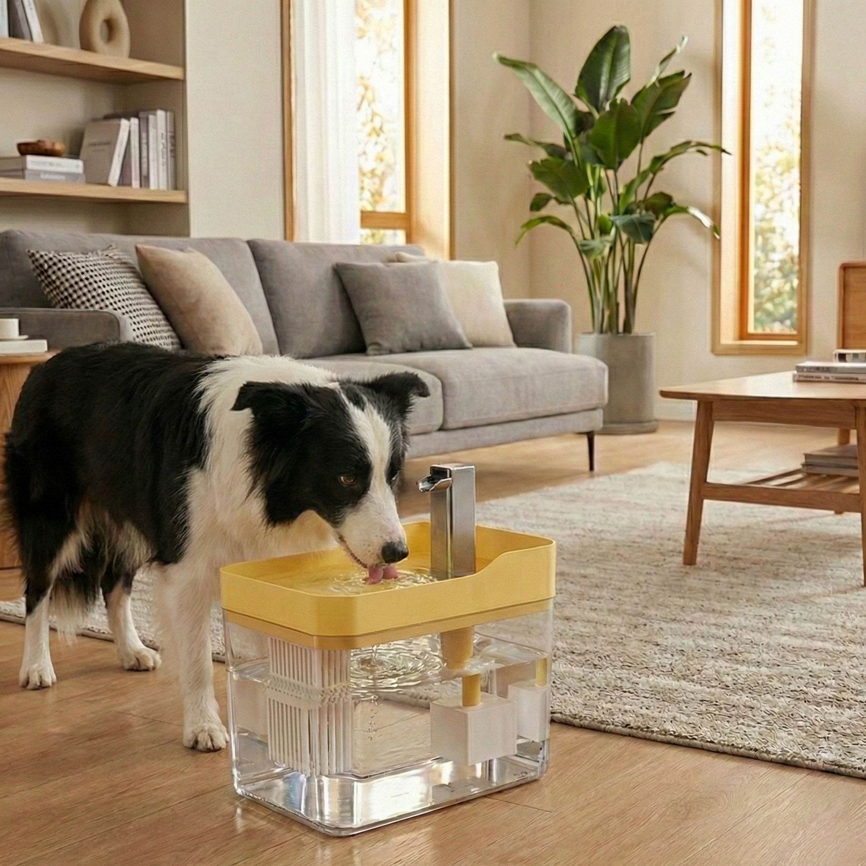 Fuente de Agua Automática Ultra-Silenciosa (1.5L)
