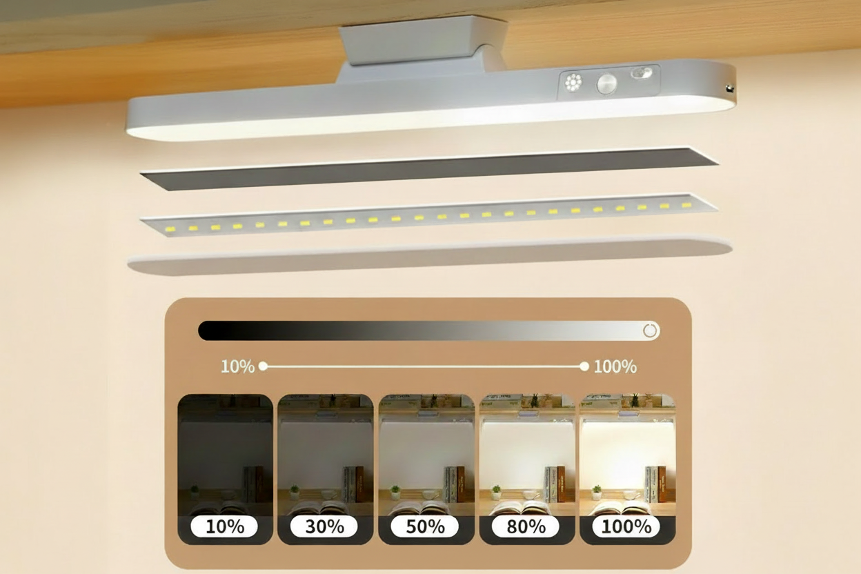Barra de Luz Magnética Inalámbrica 