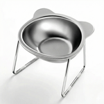 Comedero Ergonómico Elevado & Inclinado (Acero Inoxidable 304)
