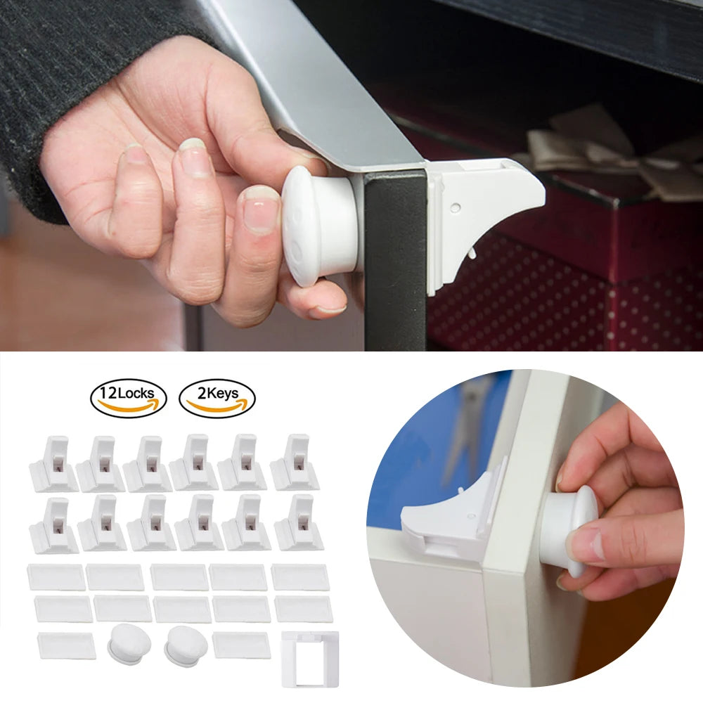 Cerraduras Magnéticas Invisibles "Ghost Lock" (Seguridad Oculta)