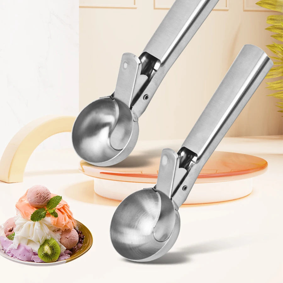 Cuchara Dosificadora Profesional "Gelato Pro" (Acero Inoxidable)