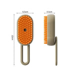 Cepillo de Vapor & Masaje Spa para Mascotas (3 en 1)