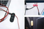 Clips Organizadores de Cables "Desktop Zen" (Autoadhesivos)
