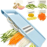 Mandolina Compacta 5-en-1 "Quick Prep" (Corte de Precisión)