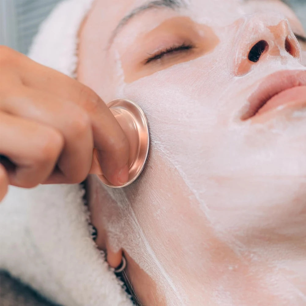 Set de ventosas de silicona (4 piezas) – Masaje terapéutico para cuerpo y rostro