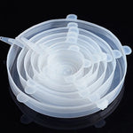 Tapas de Silicona Reutilizables "Eco-Seal" (Pack 6 Unidades)