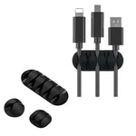 Clips Organizadores de Cables "Desktop Zen" (Autoadhesivos)