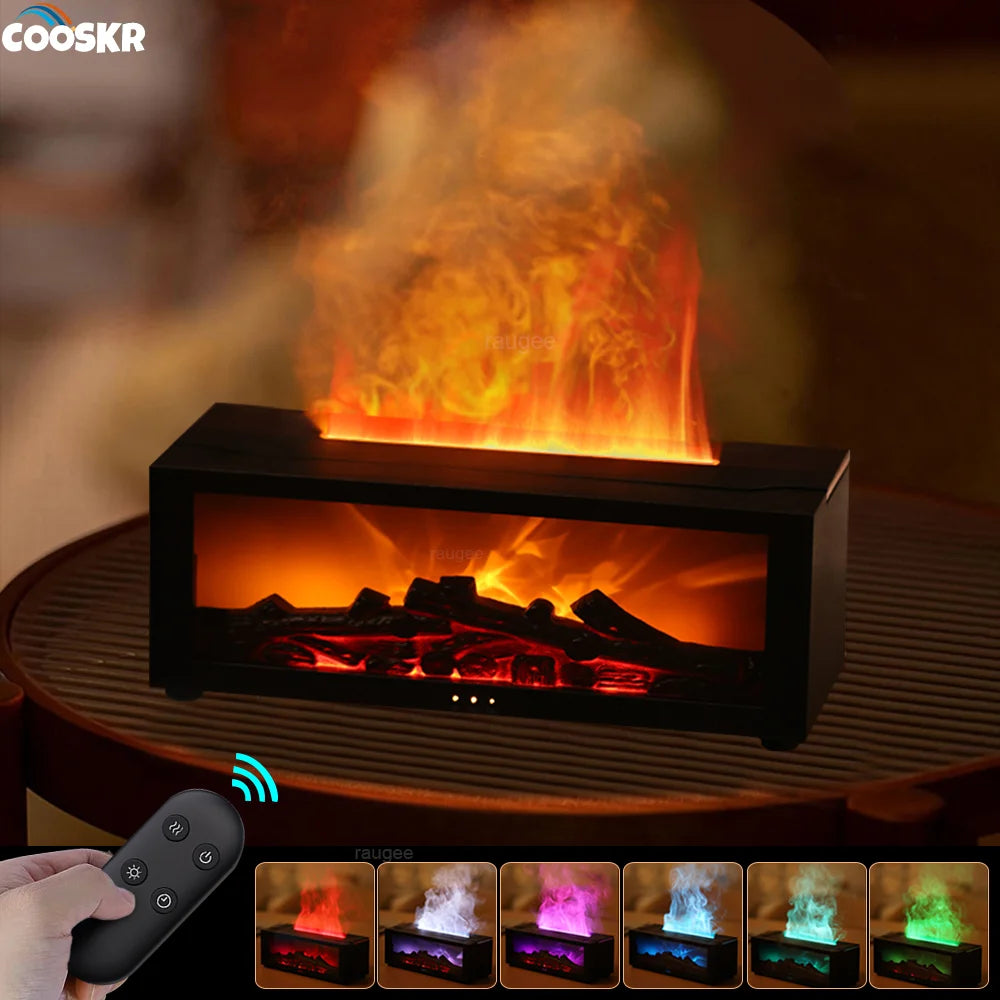 Difusor de Aromas "Eternal Flame" (Efecto Chimenea)