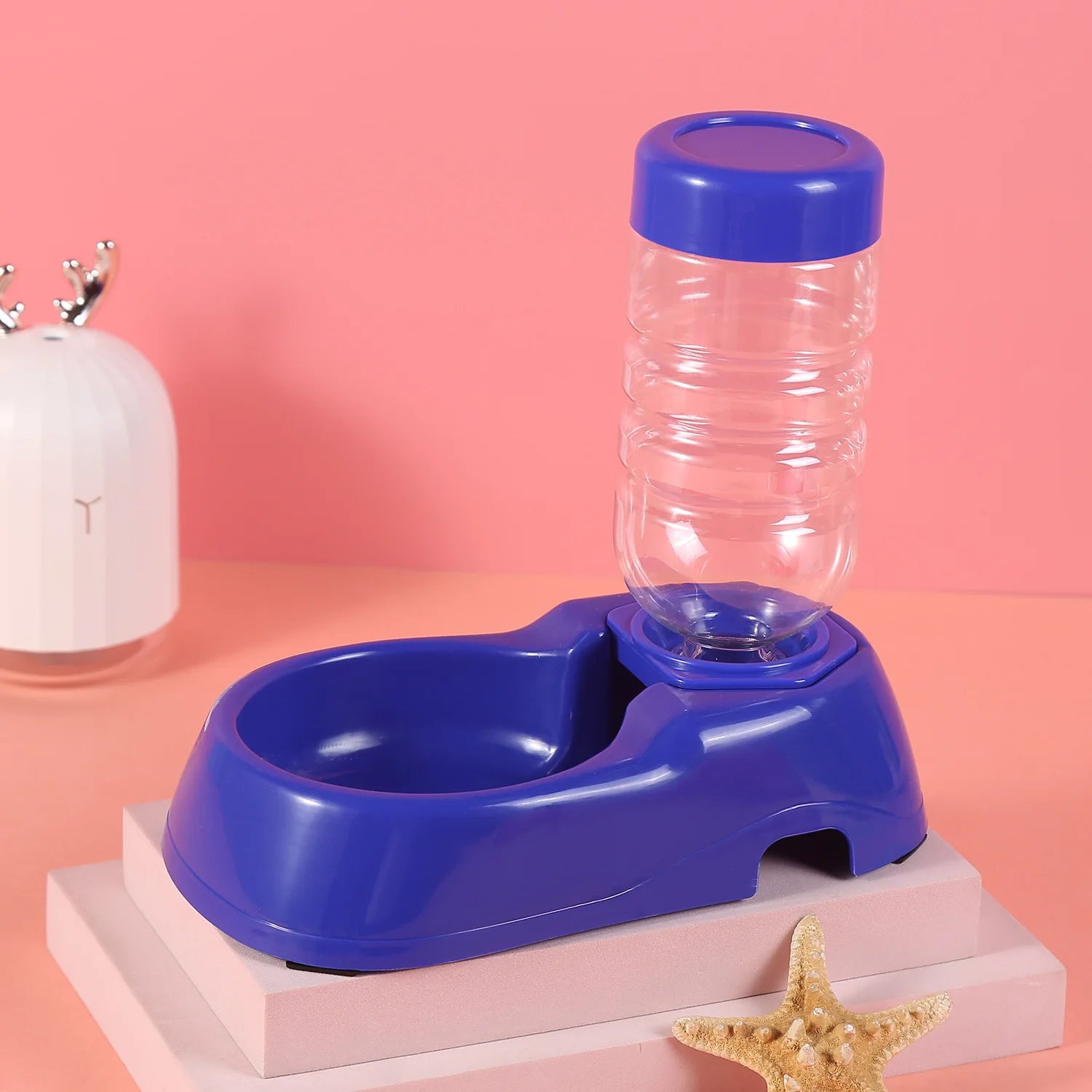 Comedero y bebedero automático 2 en 1 para perros y gatos – 500 ml